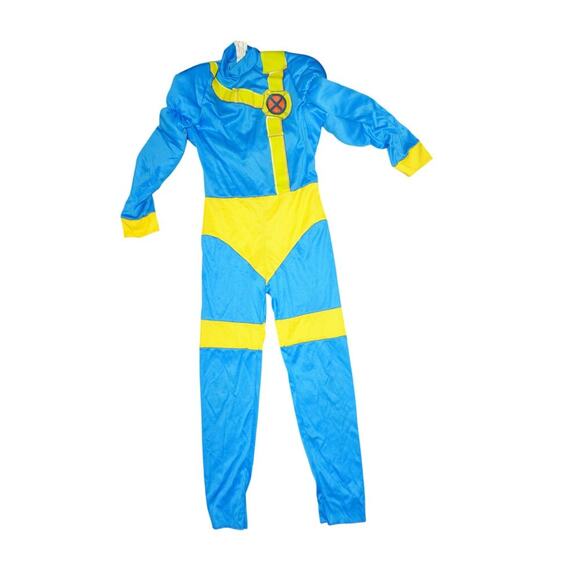 Vintage 1994 Marvel Comics Cyclops Costume X-Men Halloween Complete Set - Picture 8 of 16